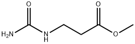 β-Alanine, N-carbamoyl-, methyl ester (8CI) Structure