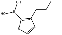 B-(3-Butyl-2-thienyl)boronic acid 구조식 이미지