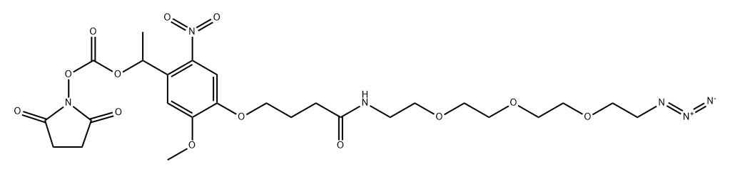 PC Azido-PEG3-NHS carbonate ester Structure