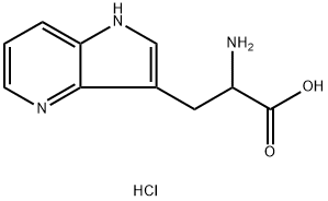 2-Amino-3-{1H-pyrrolo[3,2-b]pyridin-3-yl}propanoic Acid dihydrochloride Structure