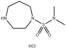 N,N-dimethyl-1,4-diazepane-1-sulfonamide hydrochloride 구조식 이미지