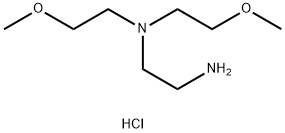 (2-aminoethyl)bis(2-methoxyethyl)amine dihydrochloride Structure