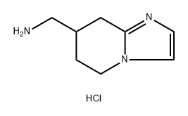 (5,6,7,8-Tetrahydroimidazo[1,2-a]pyridin-7-yl)methanamine dihydrochloride Structure