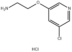 3-(2-aminoethoxy)-5-chloropyridine dihydrochloride 구조식 이미지