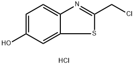 2-(chloromethyl)-1,3-benzothiazol-6-ol hydrochloride Structure