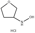 N-(oxolan-3-yl)hydroxylamine hydrochloride Structure