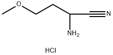 2-amino-4-methoxybutanenitrile hydrochloride 구조식 이미지