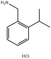 2-(propan-2-yl)phenyl]methanamine hydrochloride Structure