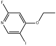 4-Ethoxy-2-fluoro-5-iodopyridine 구조식 이미지