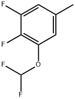 1-(difluoromethoxy)-2,3-difluoro-5-methylbenzene Structure