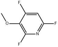 2,4,6-Trifluoro-3-methoxypyridine Structure