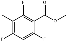 methyl 2,4,6-trifluoro-3-methylbenzoate Structure