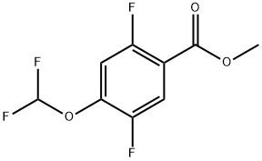 Methyl 4-(difluoromethoxy)-2,5-difluorobenzoate Structure