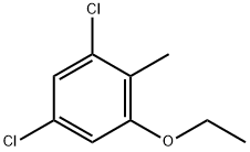 1,5-dichloro-3-ethoxy-2-methylbenzene Structure