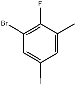 1-Bromo-2-fluoro-5-iodo-3-methylbenzene Structure