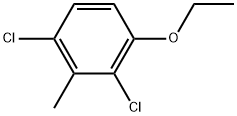 1,3-dichloro-4-ethoxy-2-methylbenzene Structure