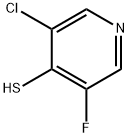 3-Chloro-5-fluoropyridine-4-thiol Structure