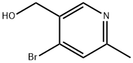 4-Bromo-6-methyl-3-pyridine-methanol Structure