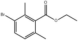 Ethyl 3-bromo-2,6-dimethylbenzoate Structure