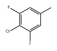 2-chloro-1-fluoro-3-iodo-5-methylbenzene Structure