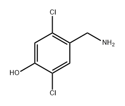 4-(aminomethyl)-2,5-dichlorophenol Structure