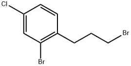 3-Bromo-4-(3-bromopropyl)chlorobenzene Structure