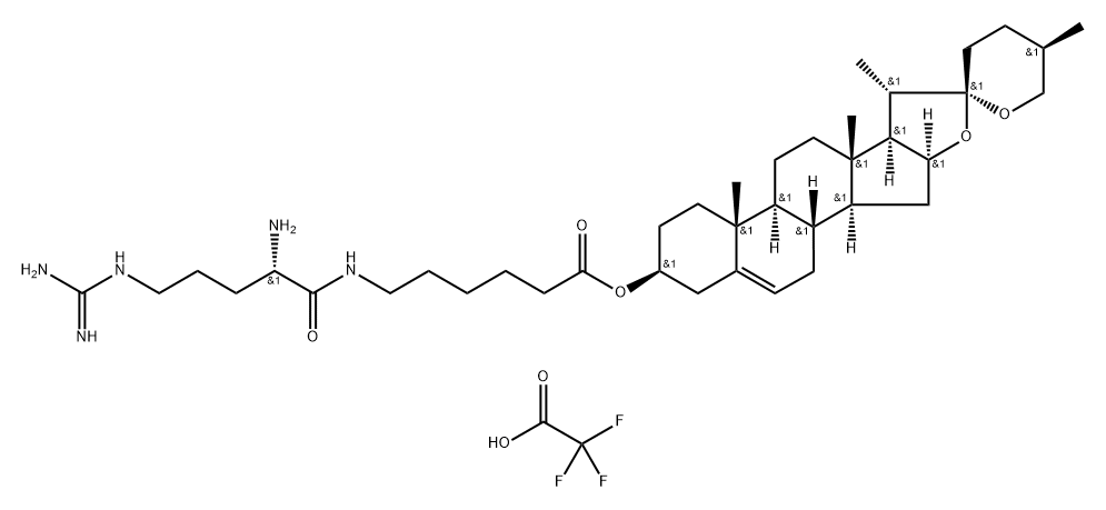 Dios-Arg (trifluoroacetate salt) Structure