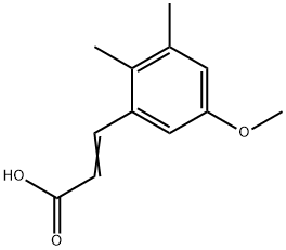 3-(5-Methoxy-2,3-dimethylphenyl)-2-propenoic acid Structure