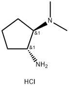 1,2-Cyclopentanediamine,N1,N1-dimethyl-, hydrochloride (1:2), (1R,2R)- 구조식 이미지