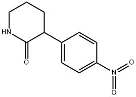 3-(4-nitrophenyl)piperidin-2-one Structure