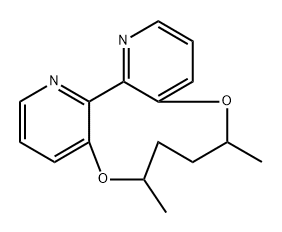 [1,6]Dioxecino[3,2-b:4,5-b']dipyridine, 6,7,8,9-tetrahydro-6,9-dimethyl-, (6S,9S,14aR)- Structure