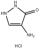 4-amino-2,3-dihydro-1H-pyrazol-3-one dihydrochloride 구조식 이미지