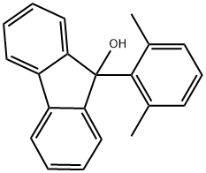 9-(2,6-Dimethylphenyl)-9H-fluoren-9-ol 구조식 이미지