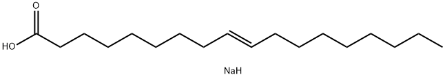 9-Octadecenoic acid, sodium salt, (9E)- (9CI) Structure