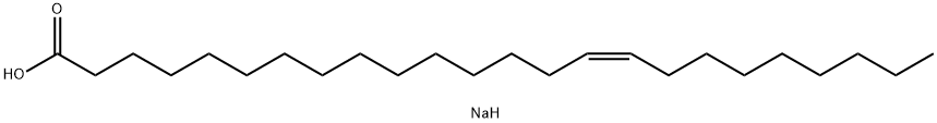 15-Tetracosenoic acid, sodium salt, (Z)- (8CI) Structure