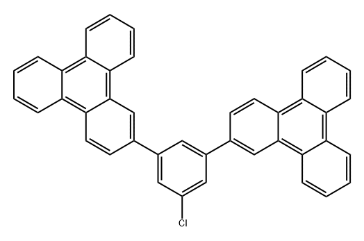 2,2′-(5-Chloro-1,3-phenylene)bis[triphenylene] Structure