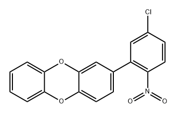 2-(5-Chloro-2-nitrophenyl)dibenzo[b,e][1,4]dioxin Structure