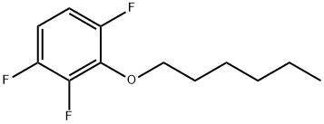 1,2,4-Trifluoro-3-(hexyloxy)benzene Structure