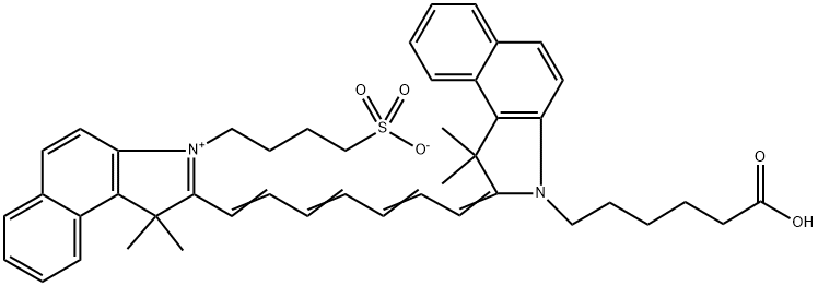 Cy7.5 Acid(mono SO3) Structure