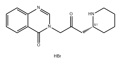 (+)-Deoxyfebrifugine Dihydrobromide Structure