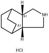 rac-(1R,2R,6S,7S)-4-Azatricyclo[5.2.2.0~2,6~]undecane hydrochloride Structure