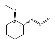 trans-1-azido-2-methoxycyclohexane Structure