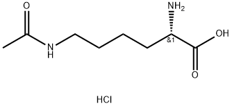 H-Lys(Ac)-OH.HCl Structure