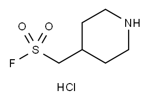 (piperidin-4-yl)methanesulfonyl fluoride hydrochloride Structure
