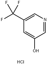 5-(Trifluoromethyl)pyridin-3-ol hydrochloride 구조식 이미지