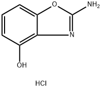 2-amino-1,3-benzoxazol-4-ol hydrochloride Structure