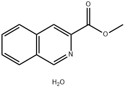 hydrate methyl isoquinoline-3-carboxylate Structure