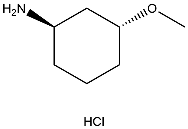 (1R,3R)-3-Methoxy-cyclohexylamine hydrochloride Structure