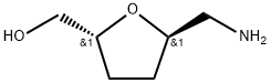 ((2R,5R)-5-(aminomethyl)tetrahydrofuran-2-yl)methanol Structure