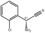 (R)-2-amino-2-(2-chlorophenyl)acetonitrile Structure